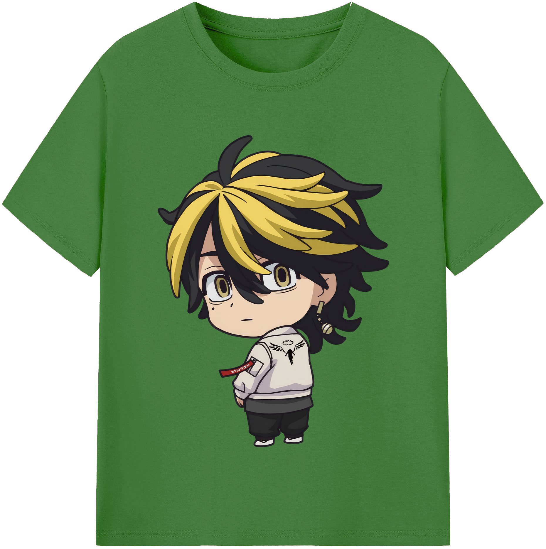 （画像用） 東京リベンジャーズ Tokyo Revengers レディースカジュアルプリントTシャツ（綿100％）